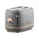 Gruppe TO-0201 Φρυγανιέρα 2 Θέσεων 815W Γκρι Gruppe TO-0201 Φρυγανιέρα 2 Θέσεων 815W Γκρι